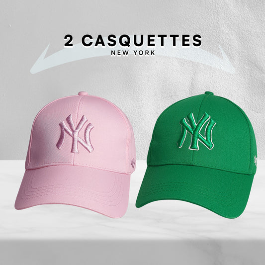 2 Casquettes New York