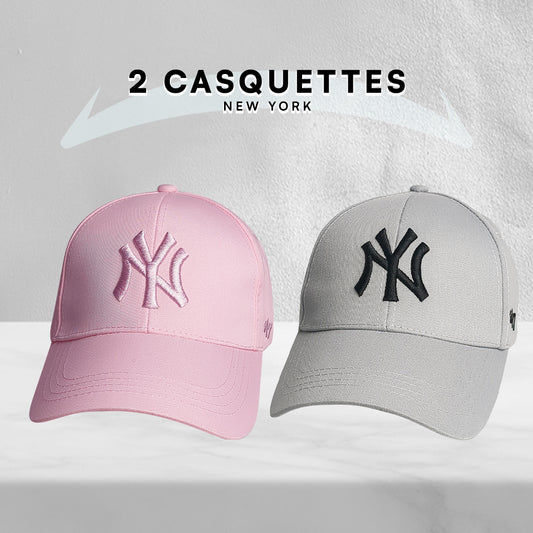2 Casquettes New York