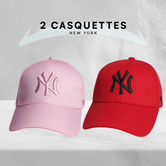 2 Casquettes New York