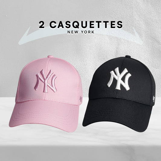 2 Casquettes New York