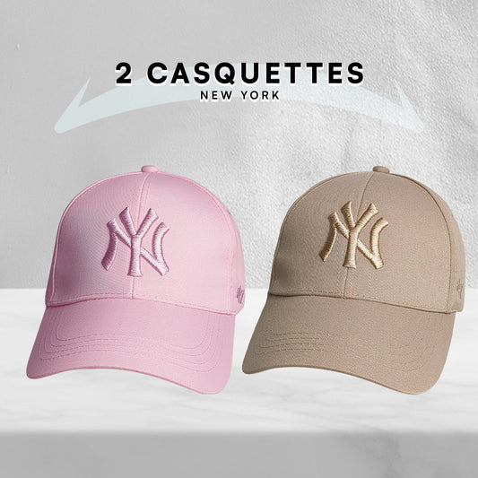 2 Casquettes - New York
