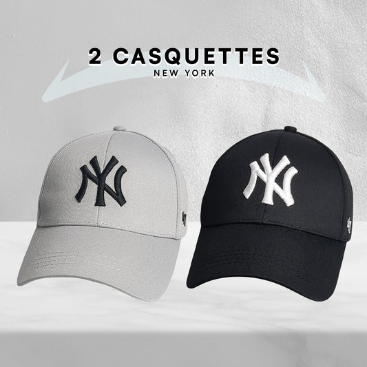2 Casquettes New York