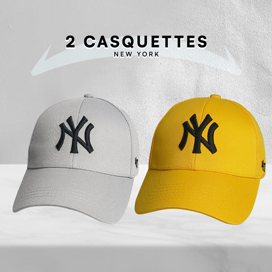 2 Casquettes New York