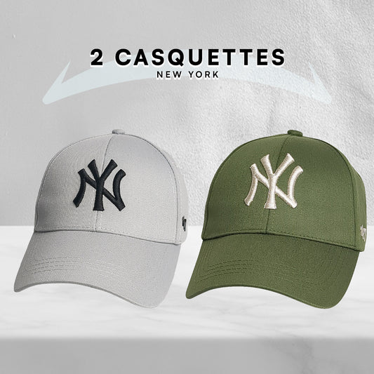 2 Casquettes New York