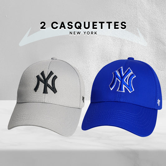 2 Casquettes New York