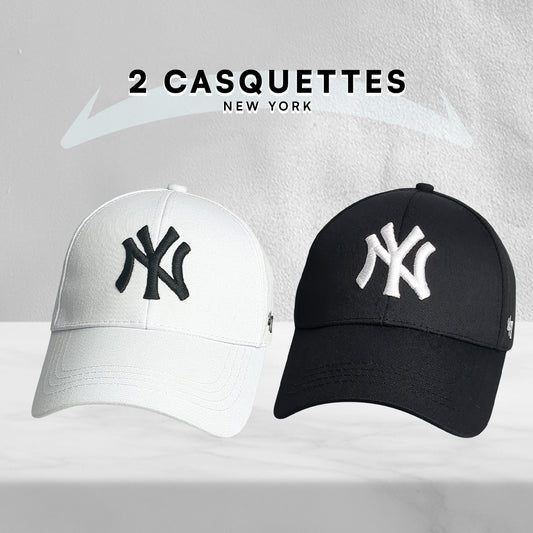 2 Casquettes New York