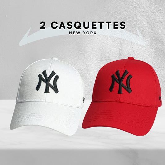 2 Casquettes New York