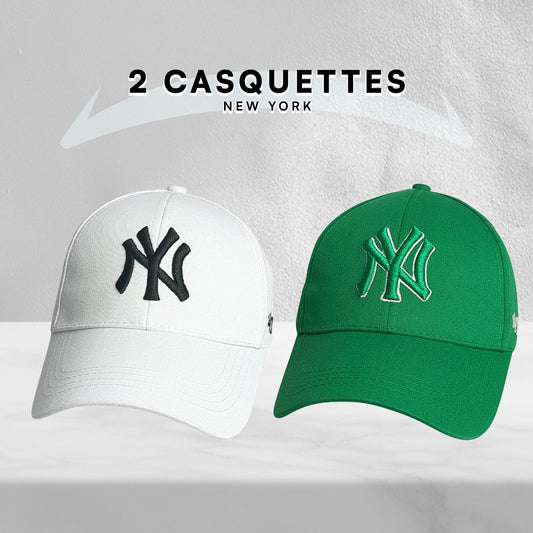 2 Casquettes New York