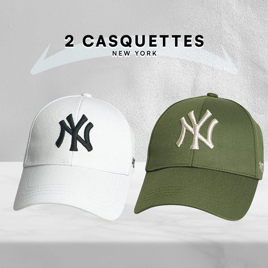 2 Casquettes - New York