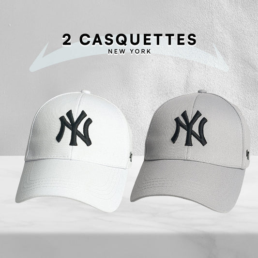 2 Casquettes - New York