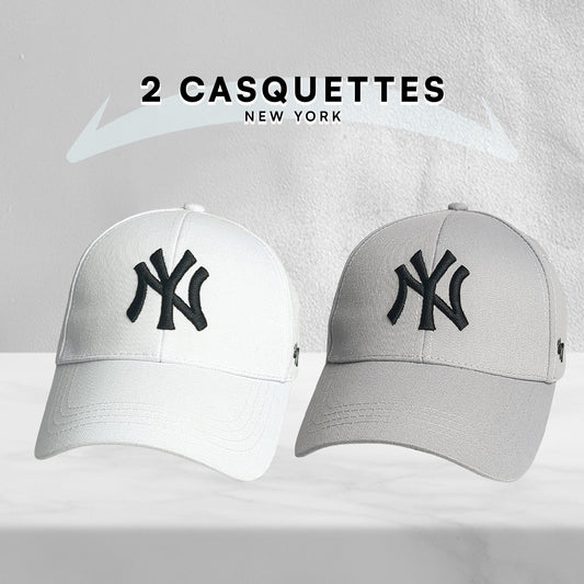 2 Casquettes New York
