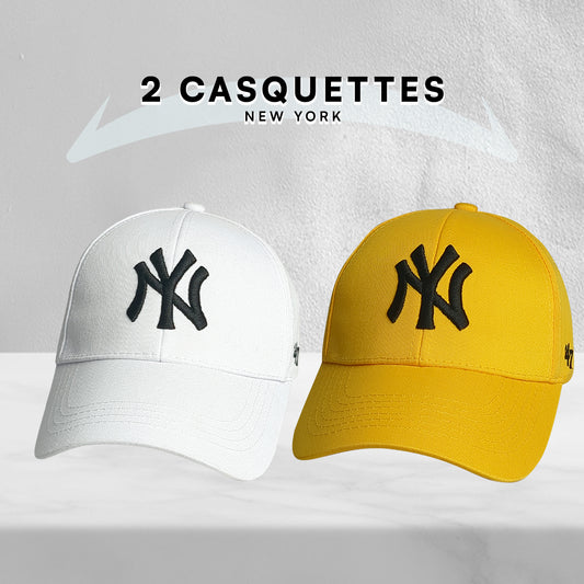 2 Casquettes New York