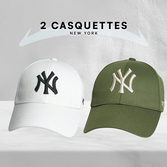 2 Casquettes New York