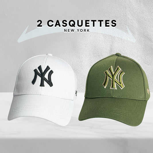2 Casquettes New York