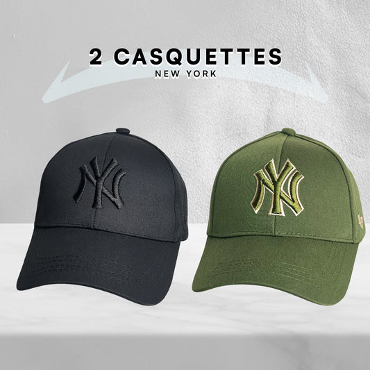 2 Casquettes New York