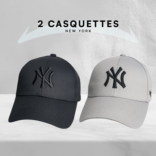 2 Casquettes - New York