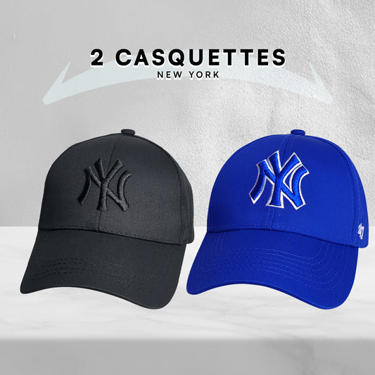 2 Casquettes New York