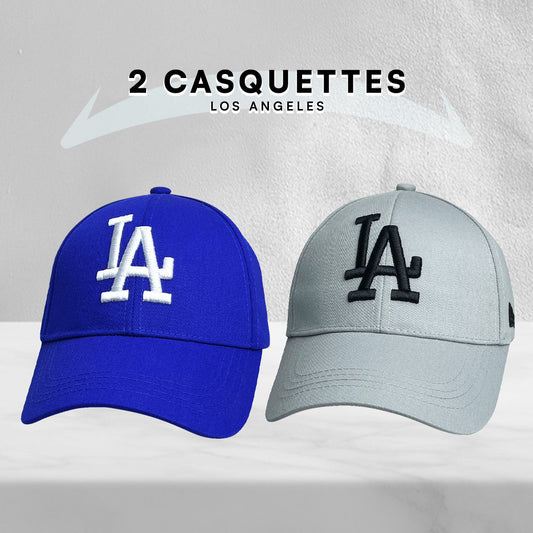 2 Casquettes  Los Angeles.