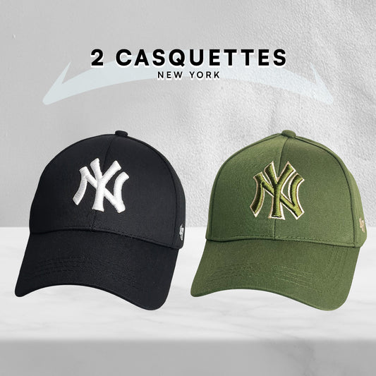 2 Casquettes New York
