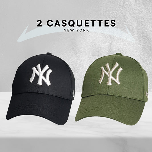 2 Casquettes New York