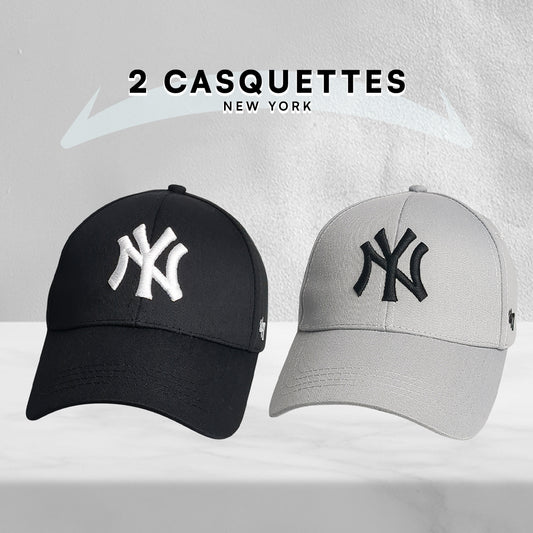 2 Casquettes New York