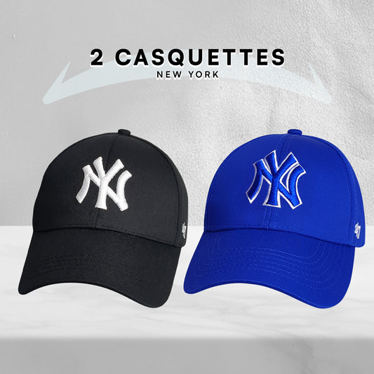 2 Casquettes New York