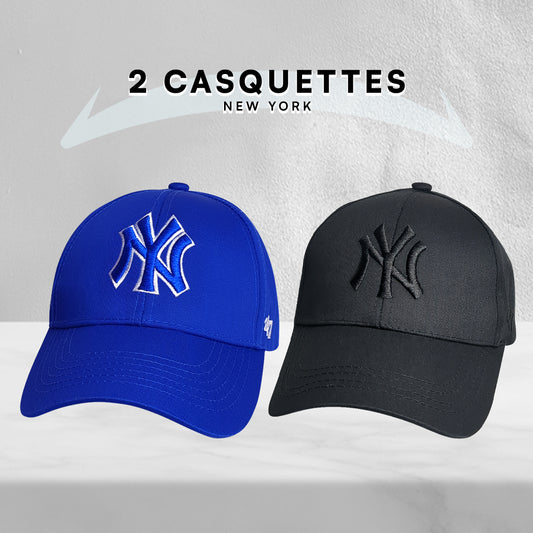 2 Casquettes New York
