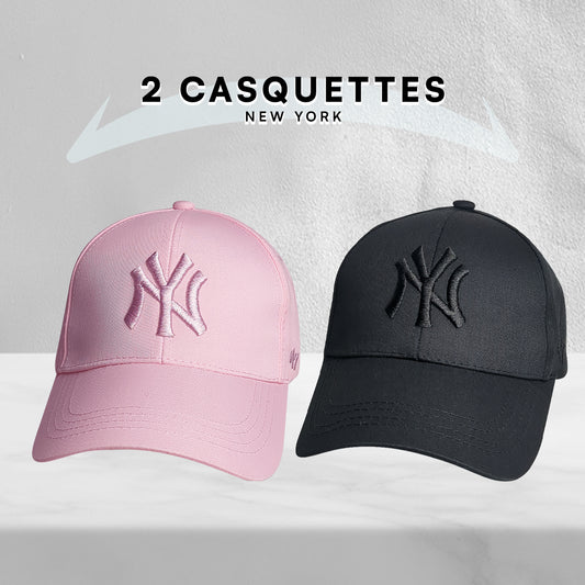 2 Casquettes New York