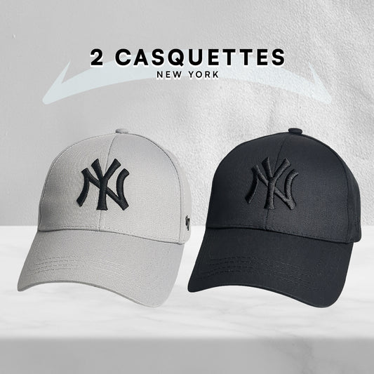 2 Casquettes New York