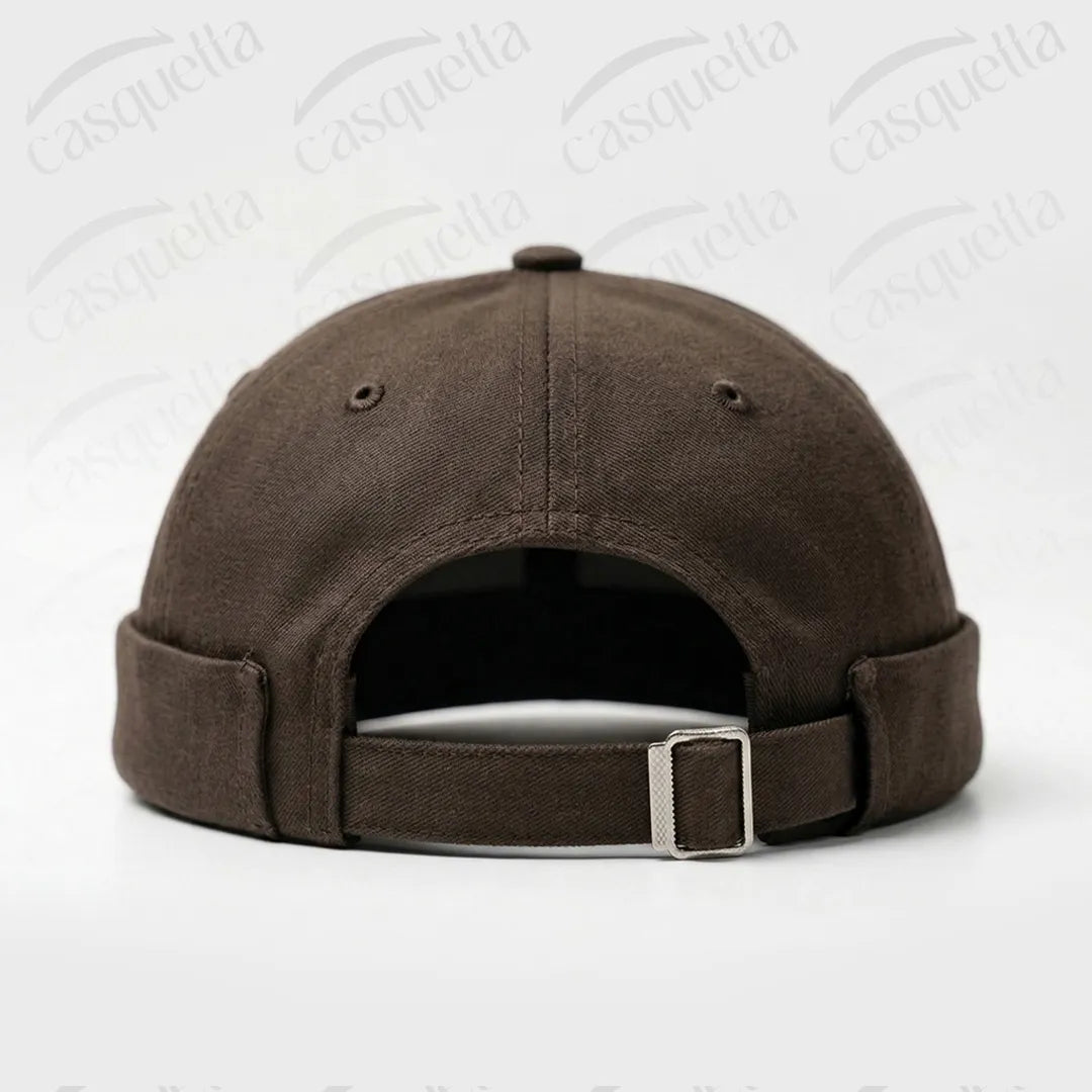 brimless hats - Marron