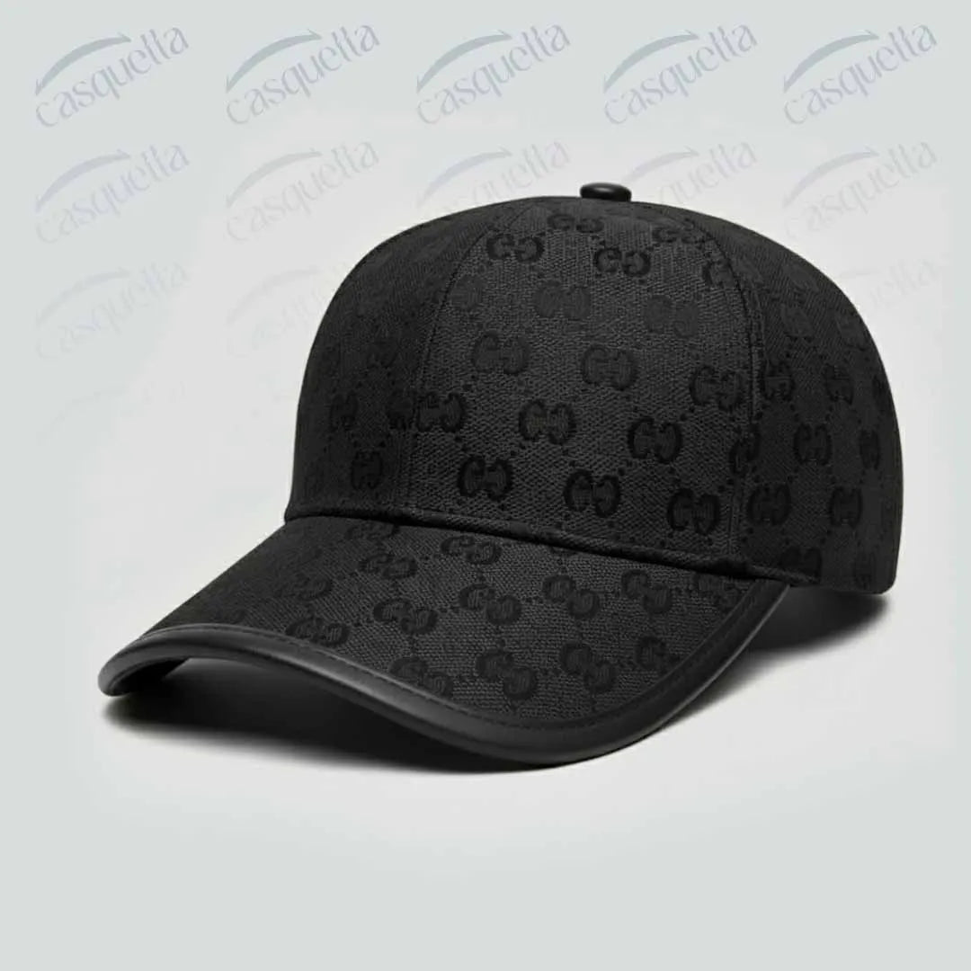 GG Monogram Cap - Noir
