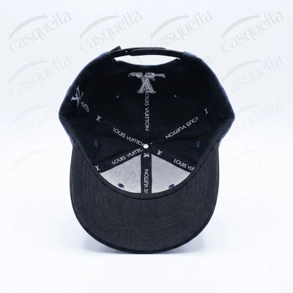 LV Bleu Marine à Visière Noire