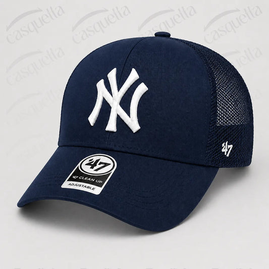 Casquette Trucker NY | BleuMarine*Blanc