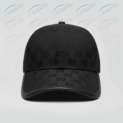 GG Monogram Cap - Noir