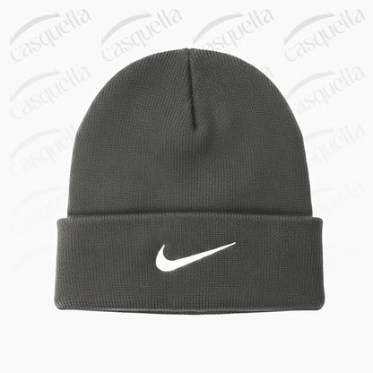 Bonnet Tricoté N i k e Unisexe - Gris