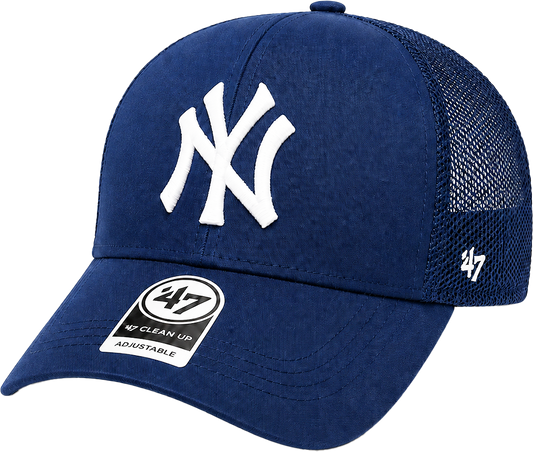 NY Trucker - BleuMarine**Blanc