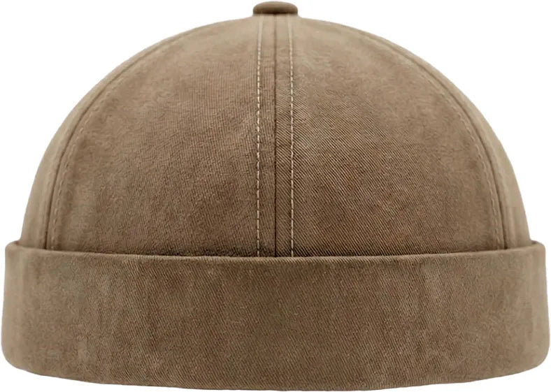 Brimless hat - Simple Beige