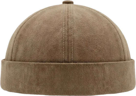 Brimless hat - Simple Beige