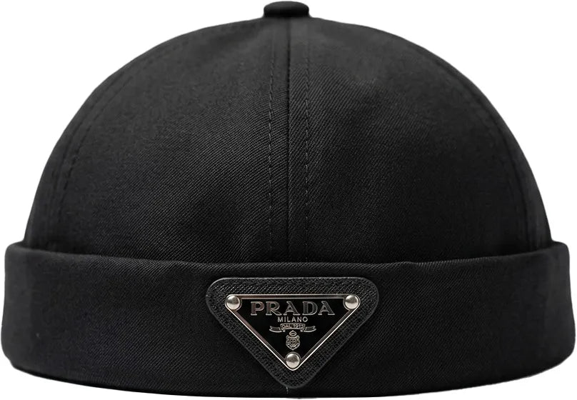 PRADA Brimless hat - Noir