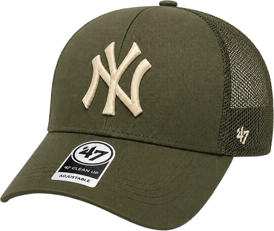 NY Trucker - Vert Militaire**Beige