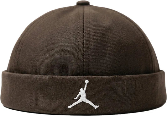Jordan Brimless hat - Marron