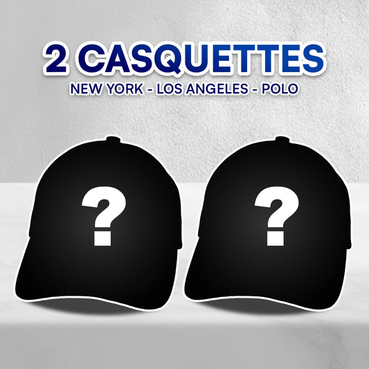 2 CASQUETTES